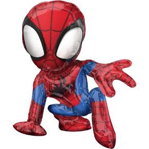 amscan Anagram 4427901 - Officially Licensed Spidey & Friends Foil Sitter Balloon - 16"