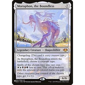 Magic: the Gathering - Morophon, The Boundless - The List