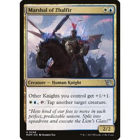 Magic: the Gathering - Marshal of Zhalfir (246) - March of The Machine