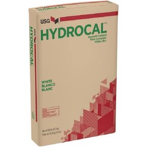 Hydrocal Plaster for Scenery, Dioramas, Dentistry and Mold Casting Plaster Resealable Bag Great for Model Railroads (50 lb). Ships in Two 25 Pound Boxes