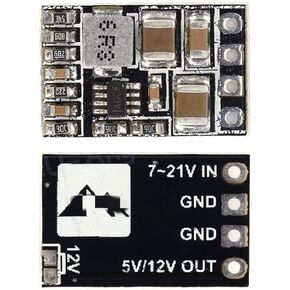 Drone Accessories Compatible with Matek BEC 1/2 / 5pcs Step-Down Module 5/12V Adjustable Output 2-5s Lipo Compatible with RC Drone Replacement Color 2 Pieces