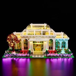 BrickSoul LED Light Kit for Lego 21353 Botanical Garden Building Set, Botanical Garden Light-Up Kit, Does Not Include Building Brick Set (Classic Version)