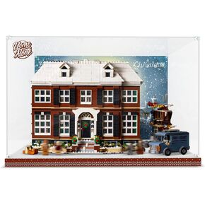 Acrylic Display Case for Lego 21330 Ideas Home Alone Building Set, Clear Dust-Proof Protective Showcase Box (Lego Set NOT Included)