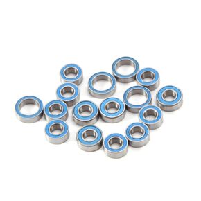 RC Car Upgrade Parts for Tamiya for TT02 TT02D 16PCS Rubber Sealed Ball Bearing Kit 1/10 RC Car Upgrades Parts Modification Accessories