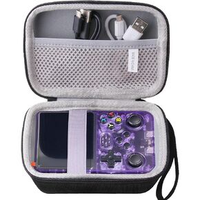 Hard EVA Carrying Case Compatible with 30000 in 1 Console/R40S PRO/R36S Retro /RG353V Handheld Game Console Case