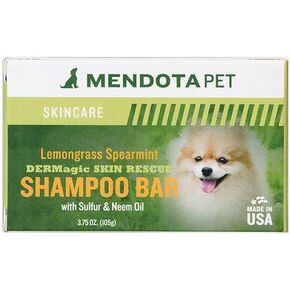 شريط شامبو Skin Rescue ، Lemongrass & Spearmint ، 99 ٪ العضوية ، 3.75 أوقية.