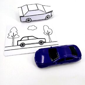 sumrica Magic 1 Set Appearing Car Draw a car into Reality Transform Your Card Magic with The 3D Car Illusion