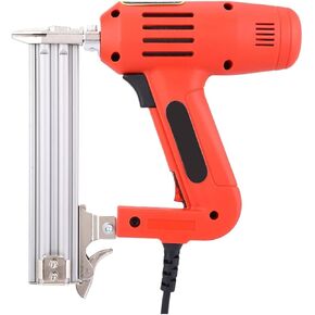 Pneumatic Upholstery Stapler Heavy-Duty 220V Framing Nailer Handheld Straight Nail Stapler Nailer 120/Min 1800W Use for Woodworking Tools