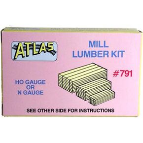 Mill Lumber HO Scale Atlas Trains