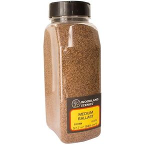 Brown Ballast (32 oz. Shaker) Woodland Scenics