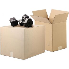 The Boxery BXT38-25 16 x 12 x 10 Inches Heavy Duty Grade Book Boxes, Pack of 25