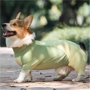 Dog All-Terrain Suit, Outdoor Cooling Sun Protection, Bug/Dirt-Resistant Swim Vest, Indoor Anti-Shedding Shirt Clothes (Purple,Cogri 2L)