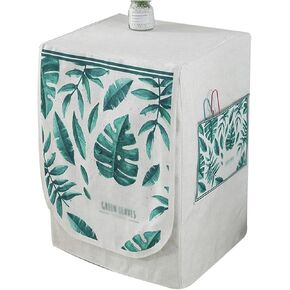 Appliance Dust Cover Washing Machine Cover，Sunscreen Cover for Drum Washing Machine ，Washer Cover for Front-Loading Machine Waterproof Dust-Proof Thicker Dust Cover for Home Appliances(A,Medium)