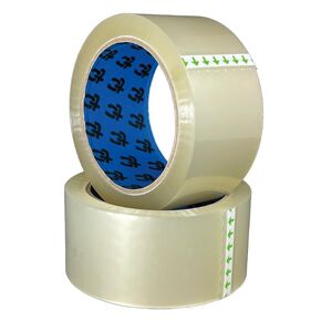 2"" Wide Clear Packing Tape, 110 Yards per roll, Pack of 6 Rolls