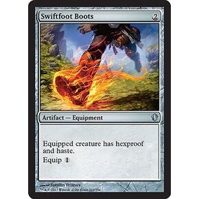Magic The Gathering - Swiftfoot Boots (263/356) - Commander 2013