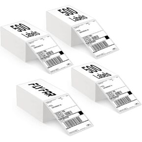 Commercial Bluetooth Multi-Size Label Printer Used by Professional Warehouses for Amazon Ebay UPS Etsy USPS Fedex Supports 4x6 Shipping Label Thermal Printing, Labels Width Ranges from 1.54" to 4.1"