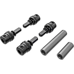 Traxxas 9751 Gray Aluminum Front and Rear Male and Female Center Driveshafts for TRX-4M