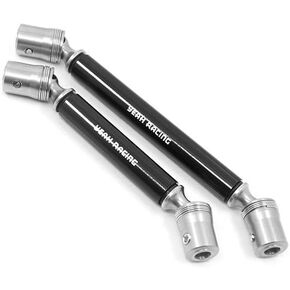 Yeah Racing Stainless Steel Front & Rear Center Shaft Set Black For Traxxas TRX-4 #TRX4-015BK