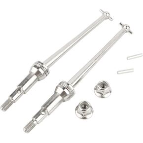 9522-5 RC Car 30-WJ02 Upgrade Part Metal Front CVD Drive Shaft Set RC Car Replacement Spare Parts Compatible with 1/14 Scale 9522-5 Trucks