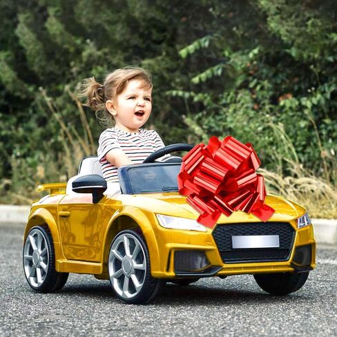 Large Pull Bows 12 inch Big Red Bow Christmas Pull Bows for Gift Wrapping Giant Ribbon Gift Bow for Present Car Bike Appliances Refrigerator Table Flower Wedding Birthday Graduation Party Decorations in Saudi Arabia