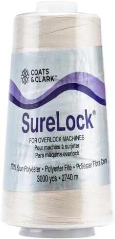 Coats & Clark - SureLock Serger Thread - 3 Pack (Natural) in Kuwait
