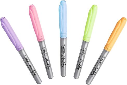 Bic Permanent Markers, 5 each in Kuwait