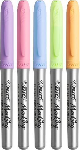 Bic Permanent Markers, 5 each in Kuwait