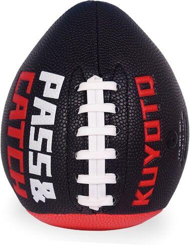 كرة قدم KUYOTQ PassCatch للتدريب بحجم بيوي (للأعمار من 3 إلى 9 سنوات) كرة قدم للأطفال والأطفال الصغار تعزز مهارات الإمساك بالتمرير والأداء الدقيق في جميع الأحوال الجوية، مثالية (بدون مضخة) in Kuwait