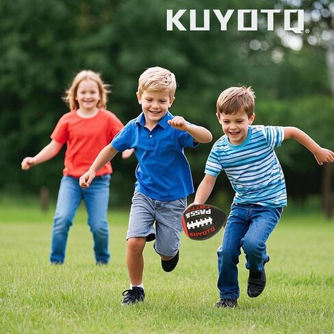 كرة قدم KUYOTQ PassCatch للتدريب بحجم بيوي (للأعمار من 3 إلى 9 سنوات) كرة قدم للأطفال والأطفال الصغار تعزز مهارات الإمساك بالتمرير والأداء الدقيق في جميع الأحوال الجوية، مثالية (بدون مضخة) in Kuwait
