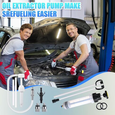 3 قطع من منظف المحرك الخارجي الصيفي، مضخة زيت الوحدة السفلية ومضخة استخراج السوائل، مجموعة مضخة سائل تنظيف محرك القارب مزدوجة الجوانب مع خرطوم ومحول قفل لمعظم المحركات البحرية in Kuwait