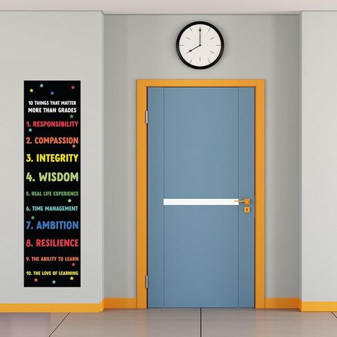 Andaz Press 13"x48" Large Team Classroom Banner Poster Sign for Teachers Bulletin Board Door Wall Decor, Diversity Theme, Classic Rainbow Decorations for Preschool, Elementary, Middle School, 2-Pack in Saudi Arabia