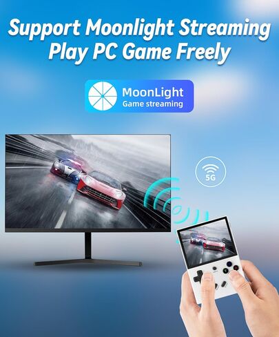 RG35XX Plus Retro Game Console ، 3.5 بوصة شاشة IPS 640 × 480 ، بطاقة 64 جيجابايت TF ، مع وحدة التحكم الكلاسيكية بطارية 3300MAH ، دعم HD و TV Outding Game Game Console in Saudi Arabia