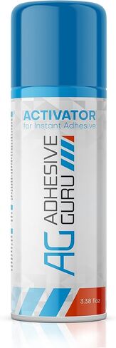 Adhesive Guru CA Glue Accelerator Spray (3.38 fl oz) Aerosol Activator for Super Glues - It is not a Glue by Itself - 1 Pack in Kuwait