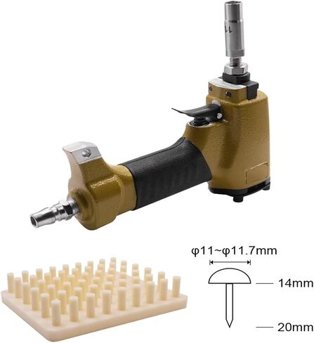 Oil-Free Pneumatic Staple Gun T1170 Pneumatic Thumbtack Nailer Gun Head Diameter 11-11.7mm Pneumatic Stapler for Making Sofa Furniture Decoration Handiwork in Saudi Arabia