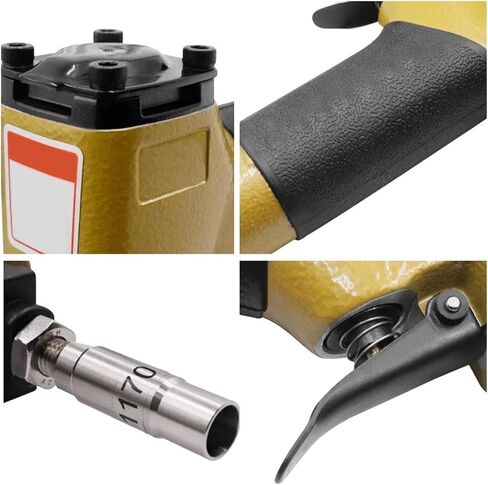 Oil-Free Pneumatic Staple Gun T1170 Pneumatic Thumbtack Nailer Gun Head Diameter 11-11.7mm Pneumatic Stapler for Making Sofa Furniture Decoration Handiwork in Saudi Arabia