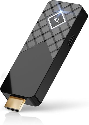 Wireless HDMI Transmitter and Receiver, 5G 1080P@60HZ HDMI Extender, All-in-One Portable Adapter, 100FT Remote Transmission Streaming Video from Laptop/PC to TV/Camera/Monitor in Saudi Arabia