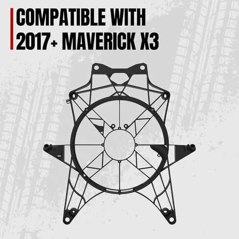 كفن مروحة مشعاع التبريد Maverick X3، غطاء مروحة A & UTV PRO لـ 2017-2024 Can-Am Maverick X3 & X3 Max جميع الموديلات، ملحقات تجميع الإطار (استبدل OEM #709200588) in Saudi Arabia