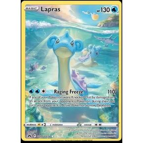 Pokemon - Lapras GG05/GG70 - Crown Zenith - Galarian Gallery - Holo Rare Card