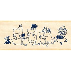 TSW-137 Moomin Stamp Masano Aibo Moomin Family