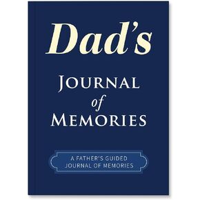 A Dad's Guided Journal to Share His Life Story, Memory Heritage Book to Fill Out About Life for Dad, Dad's Legacy Journal with Prompt, Sentimental Gifts for Dad from Daughter on Birthday, Father's Day in Saudi Arabia