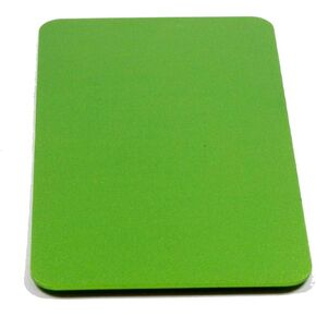 Business Card Size Anodized Aluminum Metal Blanks 2" x 3.55" x 0.04" 1mm Thick (Pack of 10) (Dark Green)