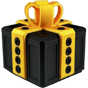 Annoying Gift Box with Screws,Take Apart Box to Get Gift,Puzzle of Box toy,Surprise Funny Prank Christmas Gift Box,Hilarious Money Card Container,Novelty Box（6cm*cm）
