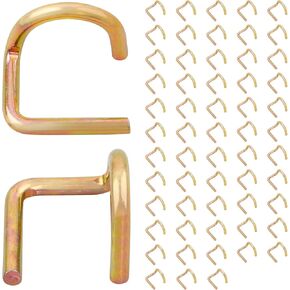 60 Pcs Pig Tail Scaffolding Lock Pins – 2" Gravity Lock G Pins for Steel Scaffold, Heavy Duty