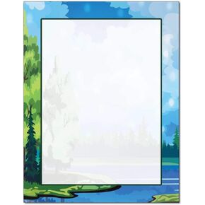 Lakeside Letterhead Laser & Inkjet Printer Paper (25 Sheets)