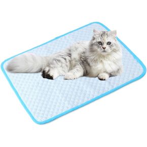 Cooling Mat for Dogs Pad cat Mat Pupy Pads Ice Silk Cooling Pads Bed for Cats Ice Bed for Cats Pet Coolings Pads for 10Kg Pet
