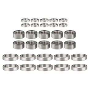 RC Spare Part Compatible with ZD for Racing DBX10 10421-S 9102 1/10 RC Car Spare Parts Accessories 30Pcs Steel Ball Bearing Set