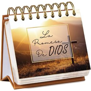 1step2dream Spanish Christian Gifts | Religious Catholic Desk Calendar, Español 366 Bible Verse - Inspriational Quotes and Unique Landscape Design for Woman,Man