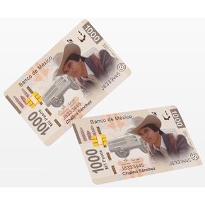 2 Pack Credit Card Skin Decal – Durable Debit Card Sticker Cover – Waterproof Card Covers for Debit Cards – Credit Card Cover with Chip Cutout – Card Sticker Cover (Mexican Express)