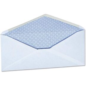 Universal 35202 Security Tinted Business Envelope, #10, 4 1/8 x 9 1/2, White (Box of 500)