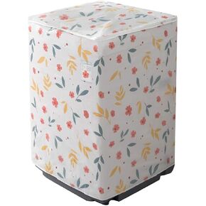 Appliance Dust Cover Washing Machine Cover/Dryer Cover，3 Sides Wrapping，for Waterproof and dustproof thickening Front-Loading Machine Washing Machine Cover Dust Cover for Home Appliances(A)